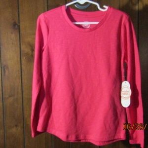 Pink long sleeve shirt